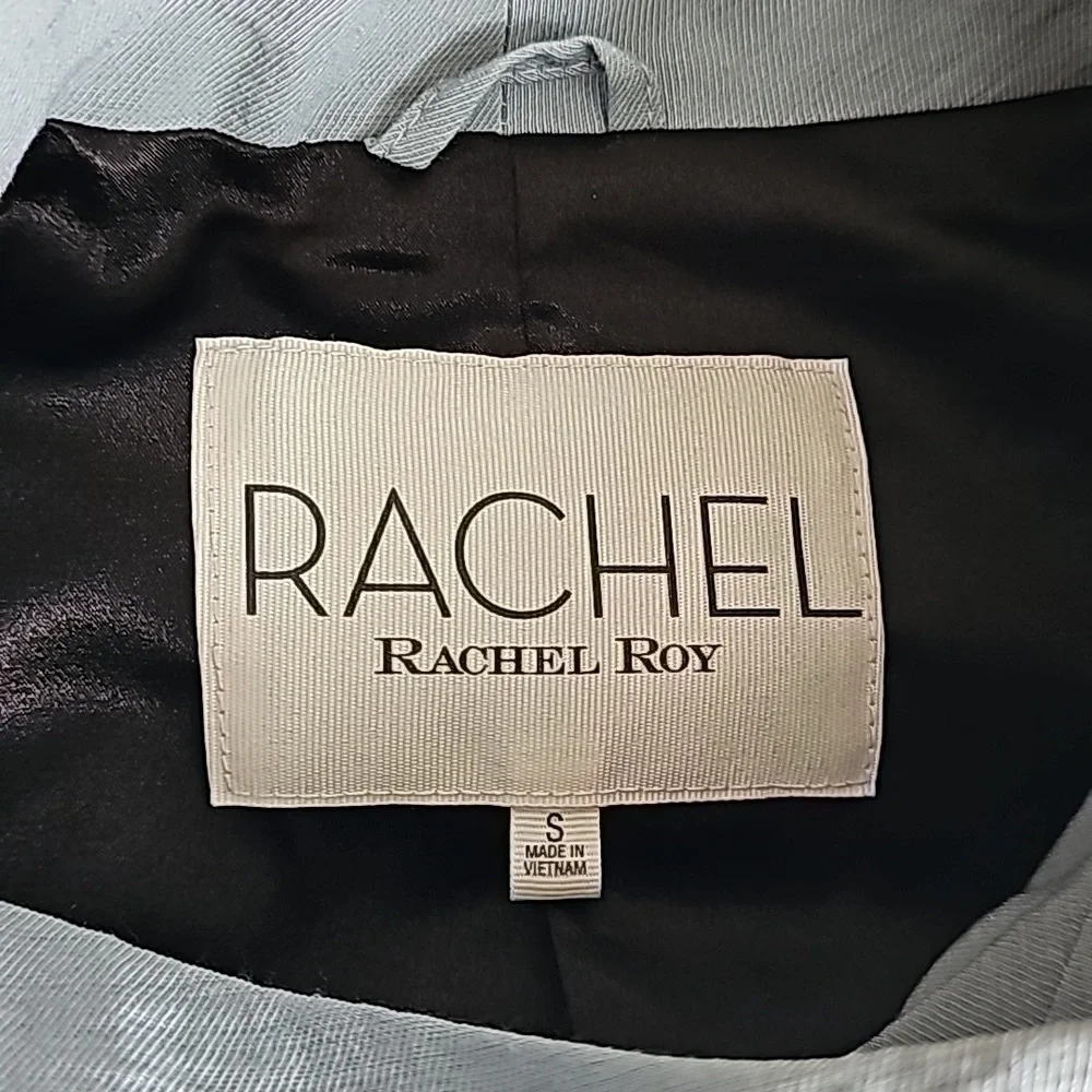 Rachel Roy Women’s Asymmetrical Zip Combo Jacket / Blazer Size S - Picture 5 of 6